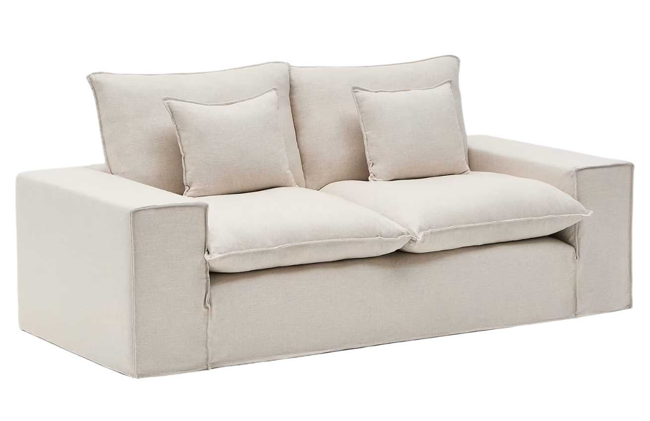 Kave Home Pohovka Anarela 240 cm s odnímatelným potahem