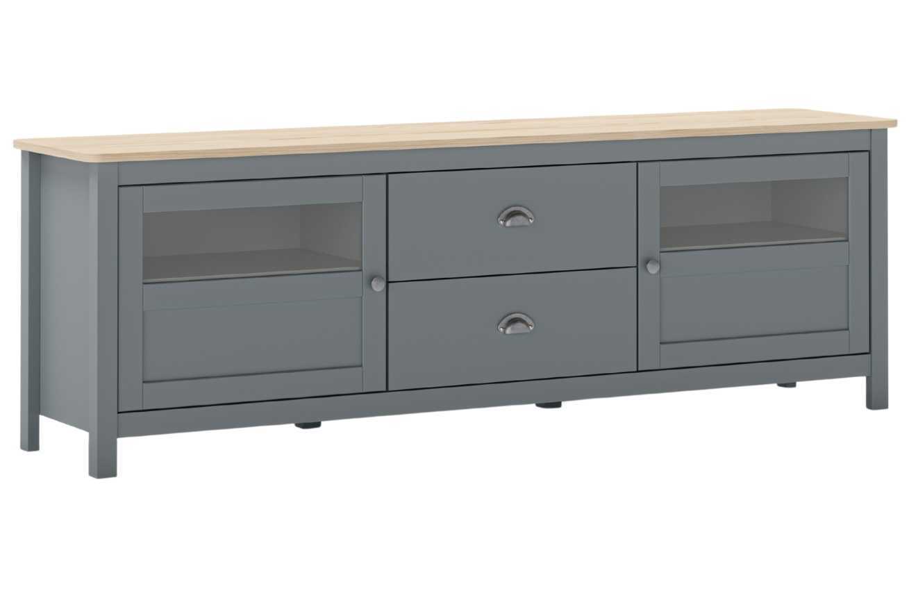 Marckeric Dřevěný TV stolek Misti 180 x 40 cm