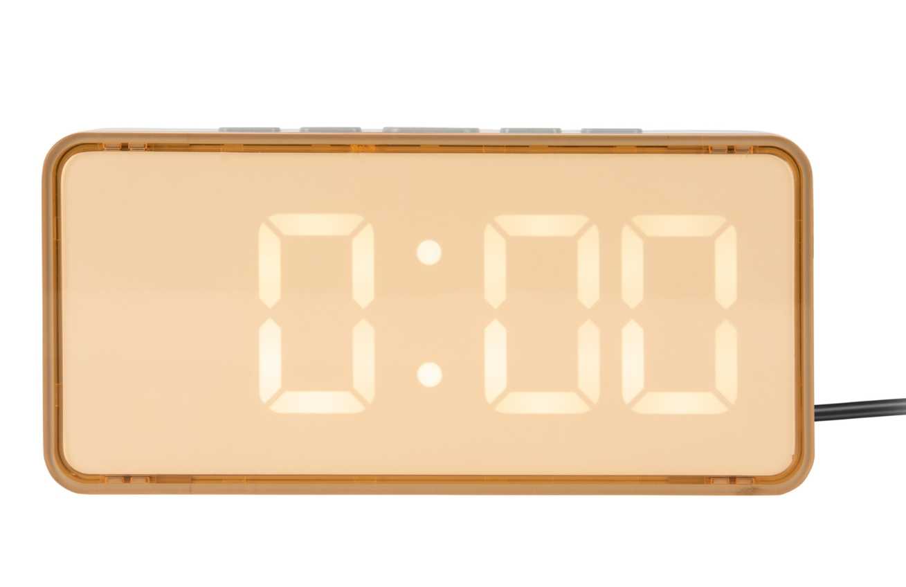 Present time Budík s LED displejem Audaz
