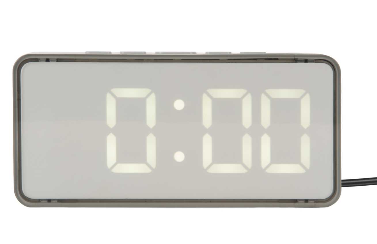 Present time Budík s LED displejem Audaz
