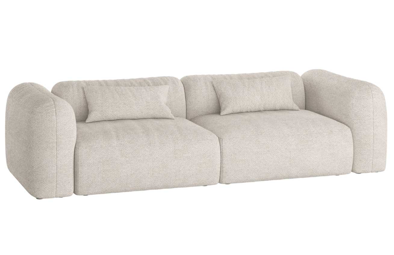 noo.ma Bouclé pohovka Yaro 263 cm