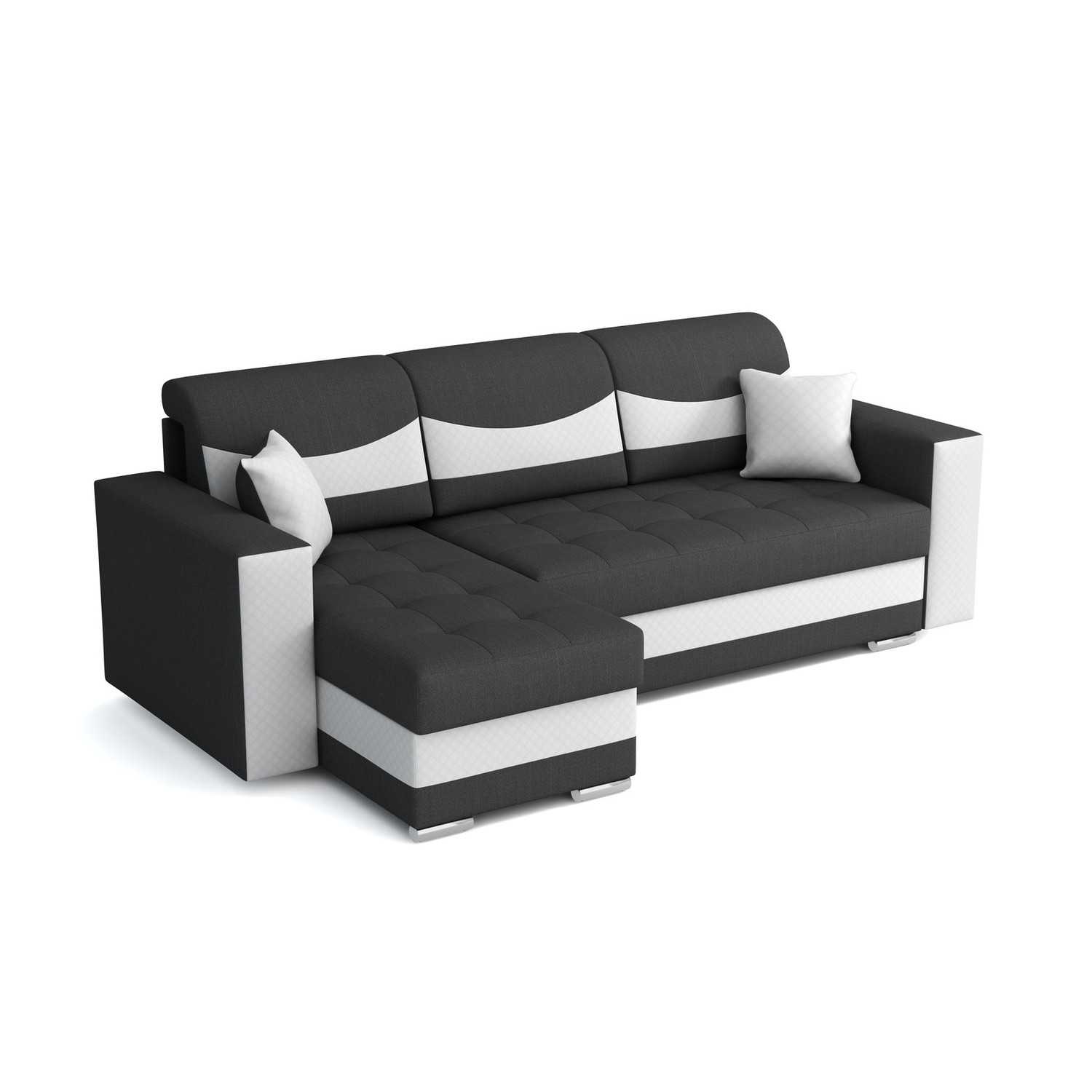 Rohová rozkládací sedací souprava ALEX