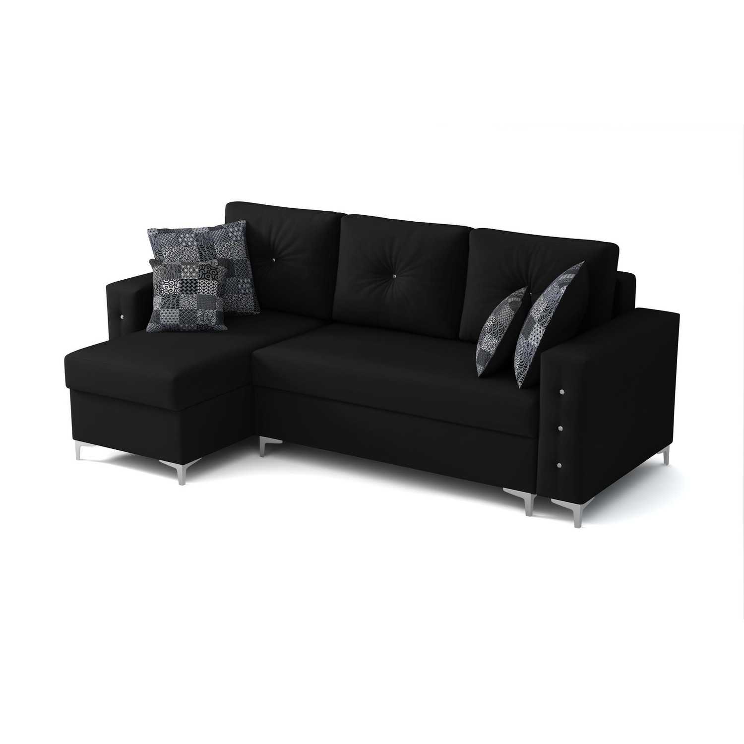 Rohová rozkládací sedací souprava OTTO II