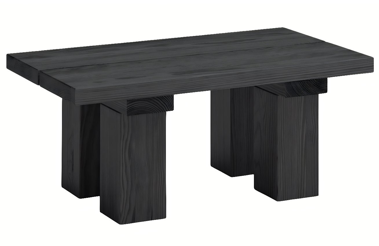 Teulat Dřevěný konferenční stolek Banda 80 x 45 cm