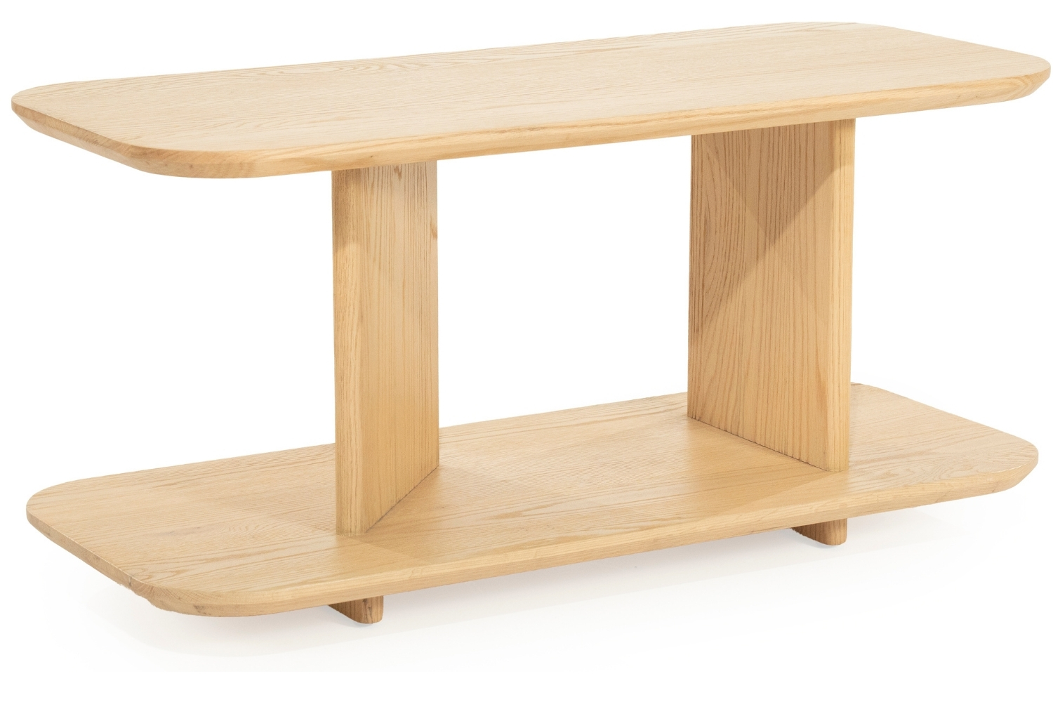 Eleonora Dubový odkládací stolek Ty 90 x 40 cm