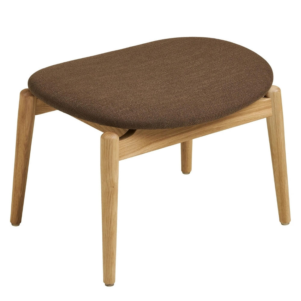 Nordic Living Hnědá podnožka Olivera 53